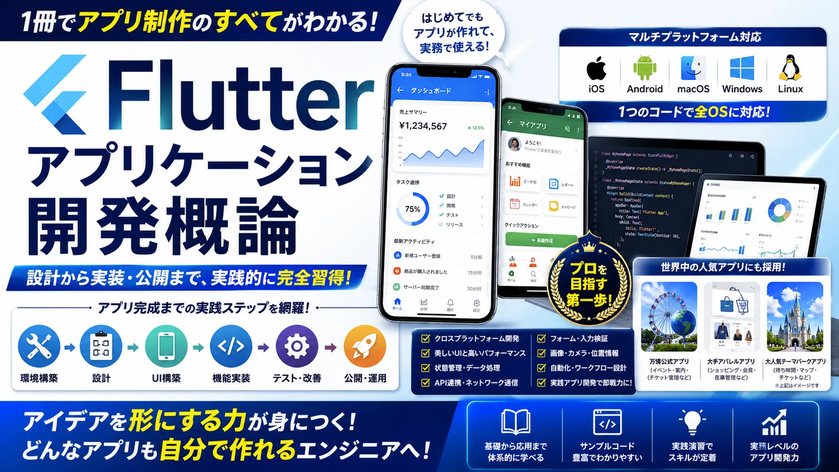 Flutterアプリケーション開発概論